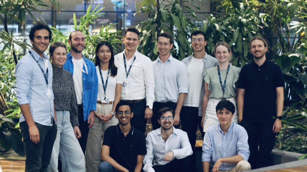 A group photo of the Gelomics team.